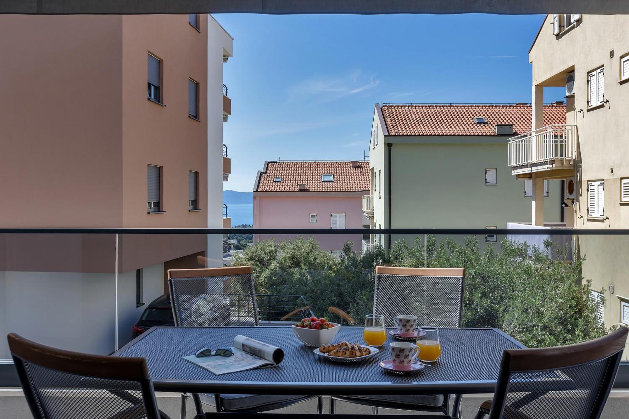 Apartment Sky Makarska Exterior foto